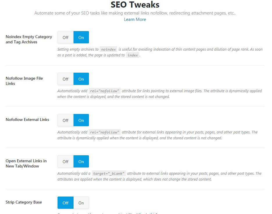 seo tweaks 10